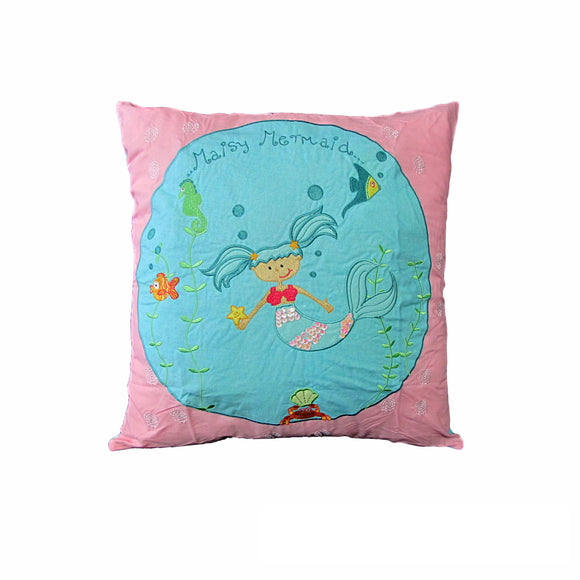 NNEDSZ Shelley Mermaid 43x43 cm Square Cushion