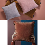 NNEDSZ Bedding House Svenja Mauve Filled Square Cushion