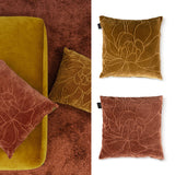 NNEDSZ Bedding House Thalia Terracotta Filled Square Cushion