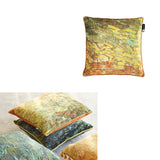 NNEDSZ Bedding House Van Gogh Paint Ochre Filled Square Cushion