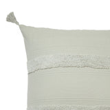 NNEDSZ Accessorize Indra Cotton Cushion Cover Grey
