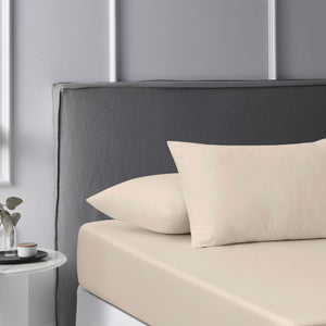 NNEDSZ Accessorize Stone Washed Cotton Fitted Sheet Set King
