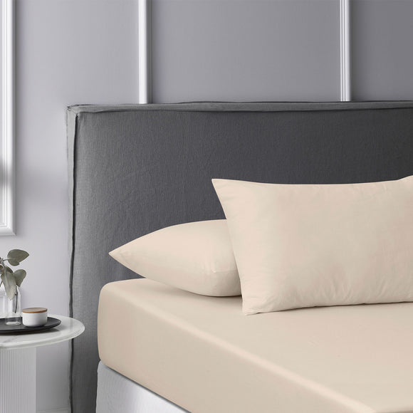 NNEDSZ Accessorize Stone Washed Cotton Fitted Sheet Set King