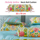 NNEDSZ Studio Melody Yellow Neck Roll Cushion