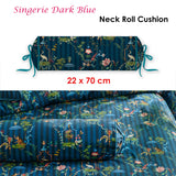 NNEDSZ Studio Singerie Dark Blue Neck Roll Cushion