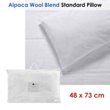 NNEDSZ Accessorize Alpaca Wool Blend Standard Pillow 48 x 73cm