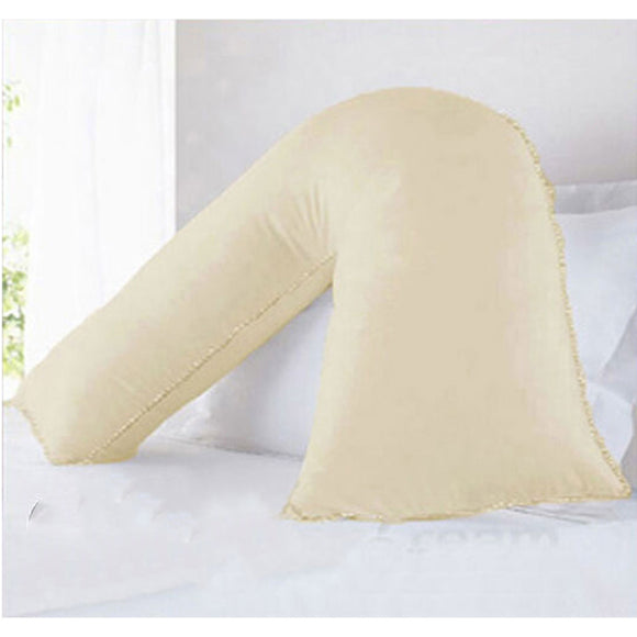 NNEDSZ Pure Cotton 250TC Tri Pillowcases Cream