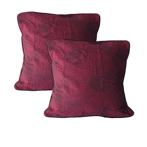 NNEDSZ Accessorize Pair of Trudie Lace European Pillowcases Pink