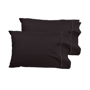 NNEDSZ Grand Aterlier Pair of Queen Sized Pillowcases - Walnut