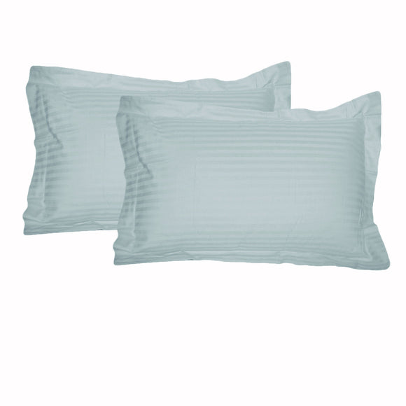 NNEDSZ Accessorize 325TC Pair of Tailored Standard Pillowcases Blue