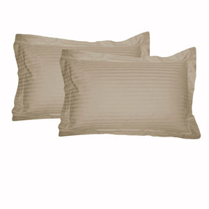 NNEDSZ Accessorize 325TC Pair of Tailored Standard Pillowcases Linen