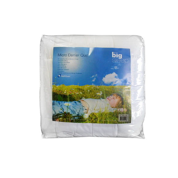 NNEDSZ Big Sleep 300GSM Asthma and Allergy Sufferers Micro Denier Quilt Single