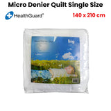 NNEDSZ Big Sleep 300GSM Asthma and Allergy Sufferers Micro Denier Quilt Single