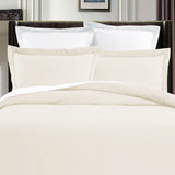 NNEDSZ Grand Aterlier Pima Cotton Ivory Quilt Cover Set King