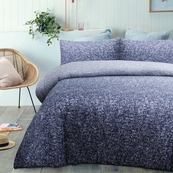 NNEDSZ Big Sleep Andes Navy Quilt Cover Set Queen