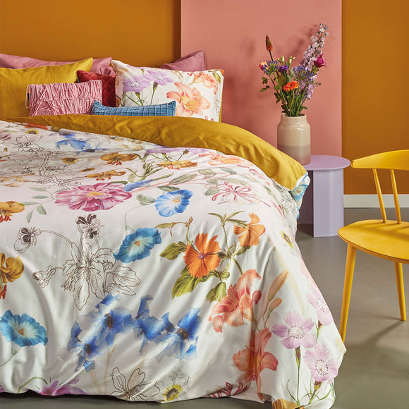 NNEDSZ Bedding House Beau Multi Cotton Sateen Quilt Cover Set Queen