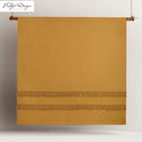NNEDSZ Vintage Design Homewares Boho Ochre Cotton Tassel Quilt Cover Set Queen