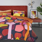 NNEDSZ Bedding House Candy Multi Cotton Sateen Quilt Cover Set King