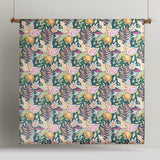 NNEDSZ Accessorize Betty Carmila Printed Linen Cotton Quilt Cover Set Super King