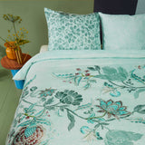 NNEDSZ Oilily City Sits Green Quilt Cover Set Queen