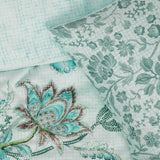 NNEDSZ Oilily City Sits Green Quilt Cover Set Queen