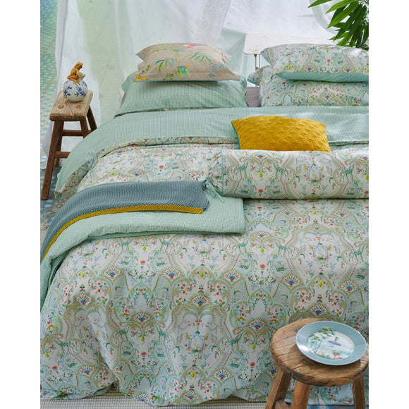 NNEDSZ Studio Curious Animals White Cotton Quilt Cover Set King