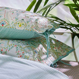 NNEDSZ Studio Curious Animals White Cotton Quilt Cover Set Queen