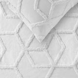 NNEDSZ Vintage Design Homewares Dreamweaver White Cotton Quilt Cover Set Single