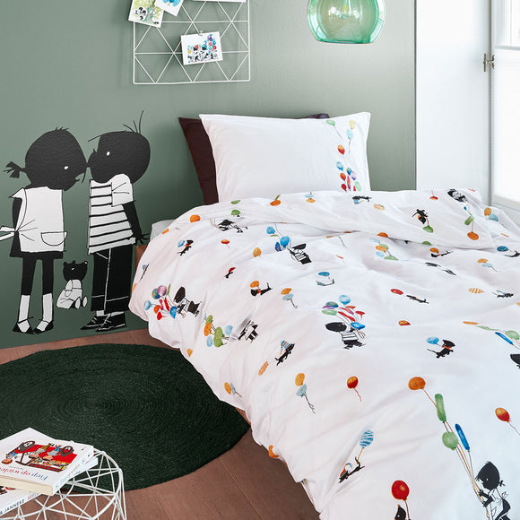 NNEDSZ Fiep Westendorp Feest Pastel Cotton Quilt Cover Set Single