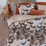 NNEDSZ Bedding House Natural Cotton Sateen Quilt Cover Set Queen