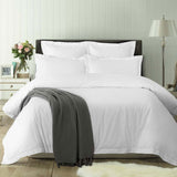 NNEDSZ Accessorize White Tailored Hotel Deluxe Cotton Quilt Cover Set King