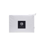 NNEDSZ Accessorize White/Black Tailored Hotel Deluxe Cotton Quilt Cover Set Super King