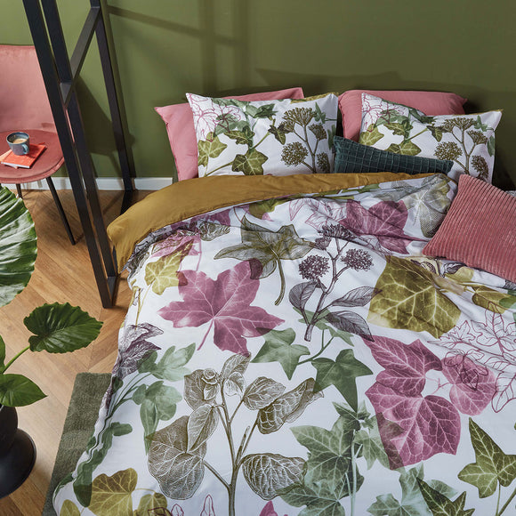 NNEDSZ Bedding House Ivy Multi Cotton Quilt Cover Set Queen