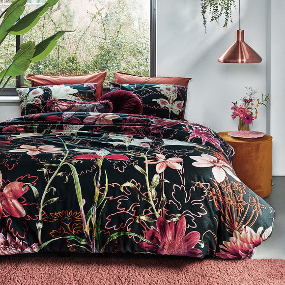 NNEDSZ Bedding House Joy Multi Cotton Quilt Cover Set Queen