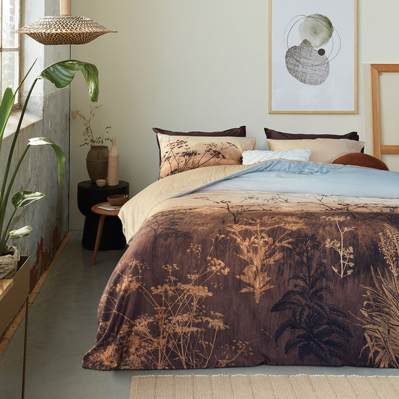 NNEDSZ Bedding House Judy Brown Cotton Quilt Cover Set King