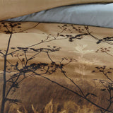 NNEDSZ Bedding House Judy Brown Cotton Quilt Cover Set King