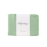 NNEDSZ Vintage Design Homewares Pistachio French Linen Quilt Cover Set Queen