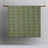 NNEDSZ Accessorize Lisa Green Washed Cotton Printed Quilt Cover Set King