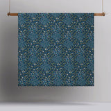 NNEDSZ Accessorize Lisa Teal Washed Cotton Printed Quilt Cover Set Queen