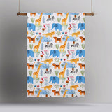 NNEDSZ Little Jungle Glow in the Dark Quilt Cover Set Single