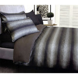 NNEDSZ Accessorize Lizard Brown Jacquard Quilt Cover Set Double