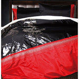 NNEDSZ Accessorize Majestic Black Quilt Cover Set Queen