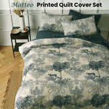 NNEDSZ Big Sleep Matteo Printed Quilt Cover Set King
