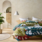 NNEDSZ Accessorize Monstera Digital Printed Cotton Quilt Cover Set King