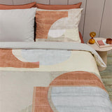 NNEDSZ VTWonen Pale Colouring Natural Cotton Quilt Cover Set King