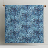 NNEDSZ Accessorize Palm Leopard Blue Cotton Quilt Cover Set Queen