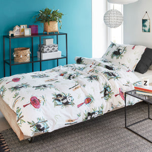 NNEDSZ Bedding House Panda Dream Cotton Quilt Cover Set Single