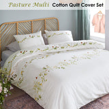 NNEDSZ Bedding House Pasture Multi Cotton Quilt Cover Set King