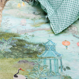 NNEDSZ Studio Paradise Green Quilt Cover Set King