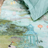 NNEDSZ Studio Paradise Green Quilt Cover Set Queen